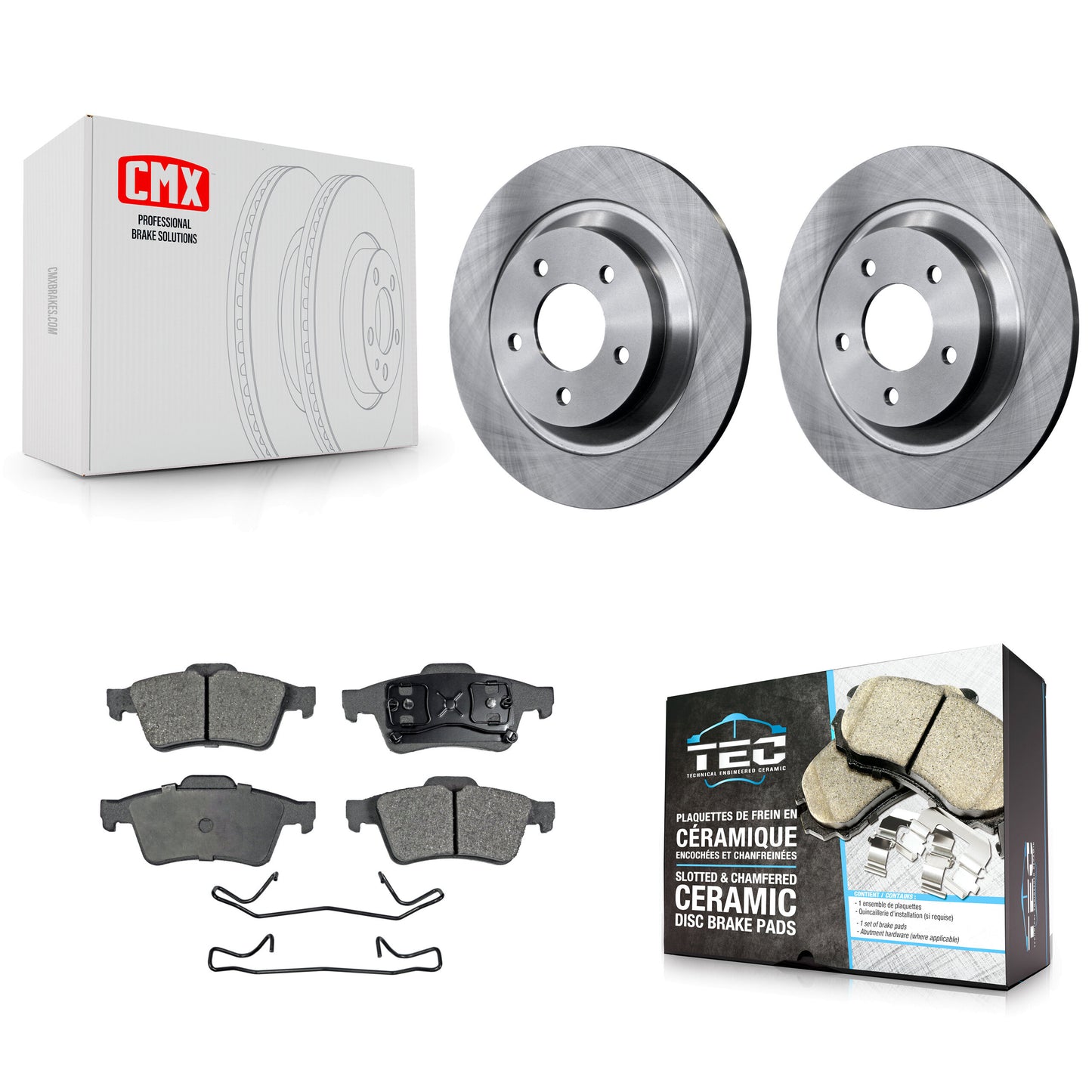 [Arrière] Kit de Disque et plaquette (céramique) de frein pour 2006 Mazda 5 To 02 06 K8T-101962