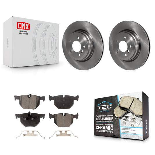 [Arrière] Kit de Disque et plaquette (céramique) de frein pour BMW 335i X1 xDrive 330i 335xi 335d 330xi 335is K8T-101966