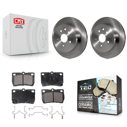 [Arrière] Kit de Disque et plaquette (céramique) de frein pour Lexus IS250 GS350 IS350 GS300 GS430 GS450h GS460 K8T-101967