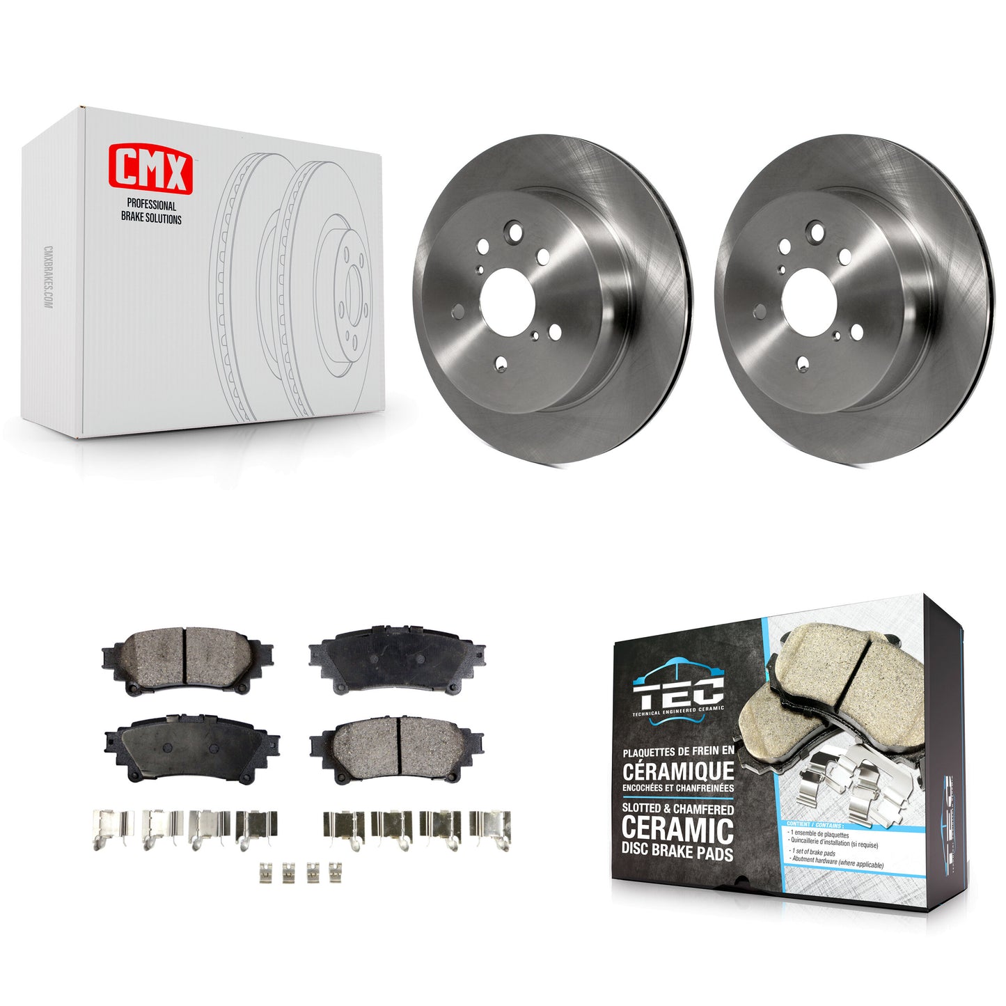 [Arrière] Kit de Disque et plaquette (céramique) de frein pour Lexus IS250 IS350 K8T-101968