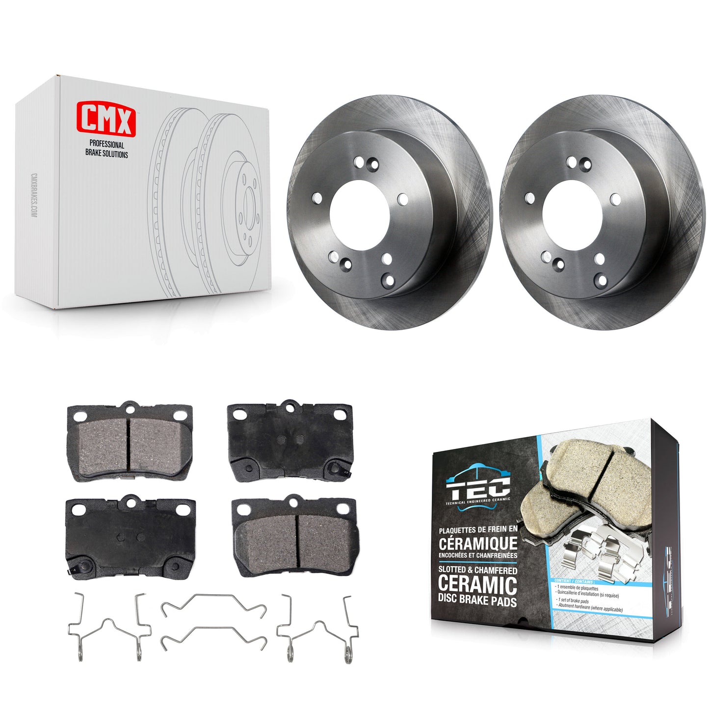 [Arrière] Kit de Disque et plaquette (céramique) de frein pour Lexus IS250 K8T-101969