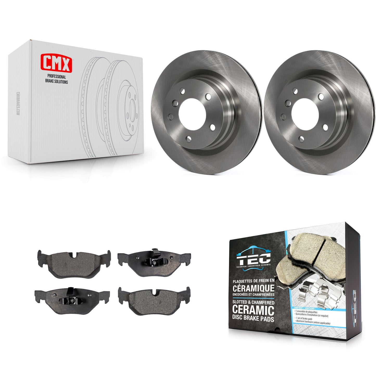 [Arrière] Kit de Disque et plaquette (céramique) de frein pour BMW 328i 325i 323i K8T-101971