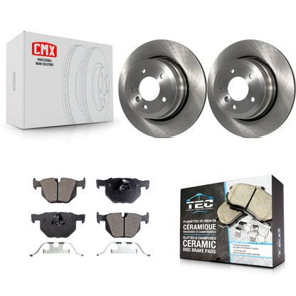 [Arrière] Kit de Disque et plaquette (céramique) de frein pour BMW 530xi 535xi 528i xDrive 535i 528xi 525xi K8T-101974