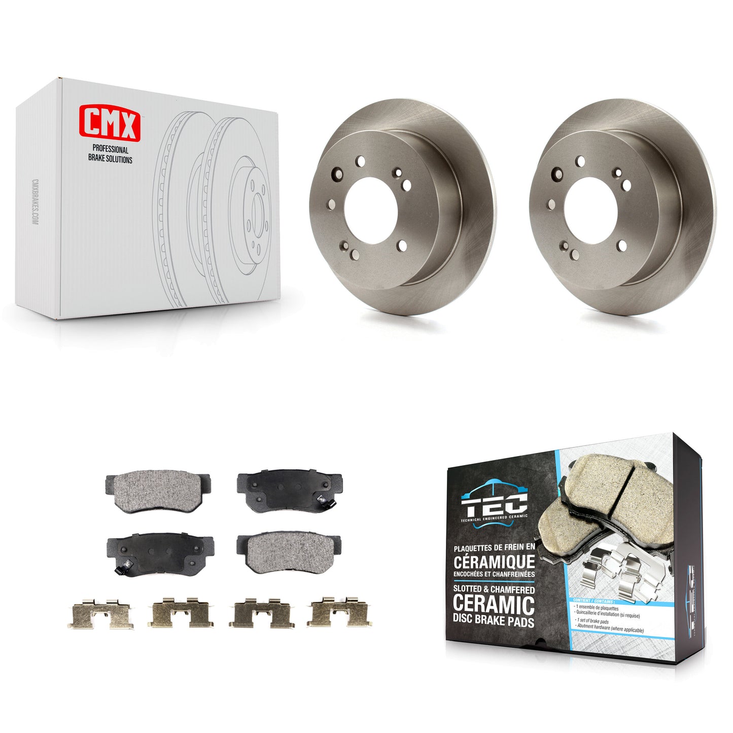 [Arrière] Kit de Disque et plaquette (céramique) de frein pour Hyundai Elantra K8T-101976