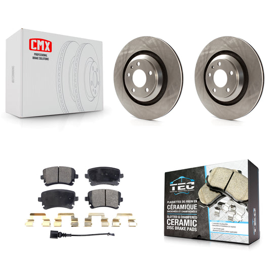 [Arrière] Kit de Disque et plaquette (céramique) de frein pour Audi A6 Quattro avec 330mm Diameter Rotor K8T-101977