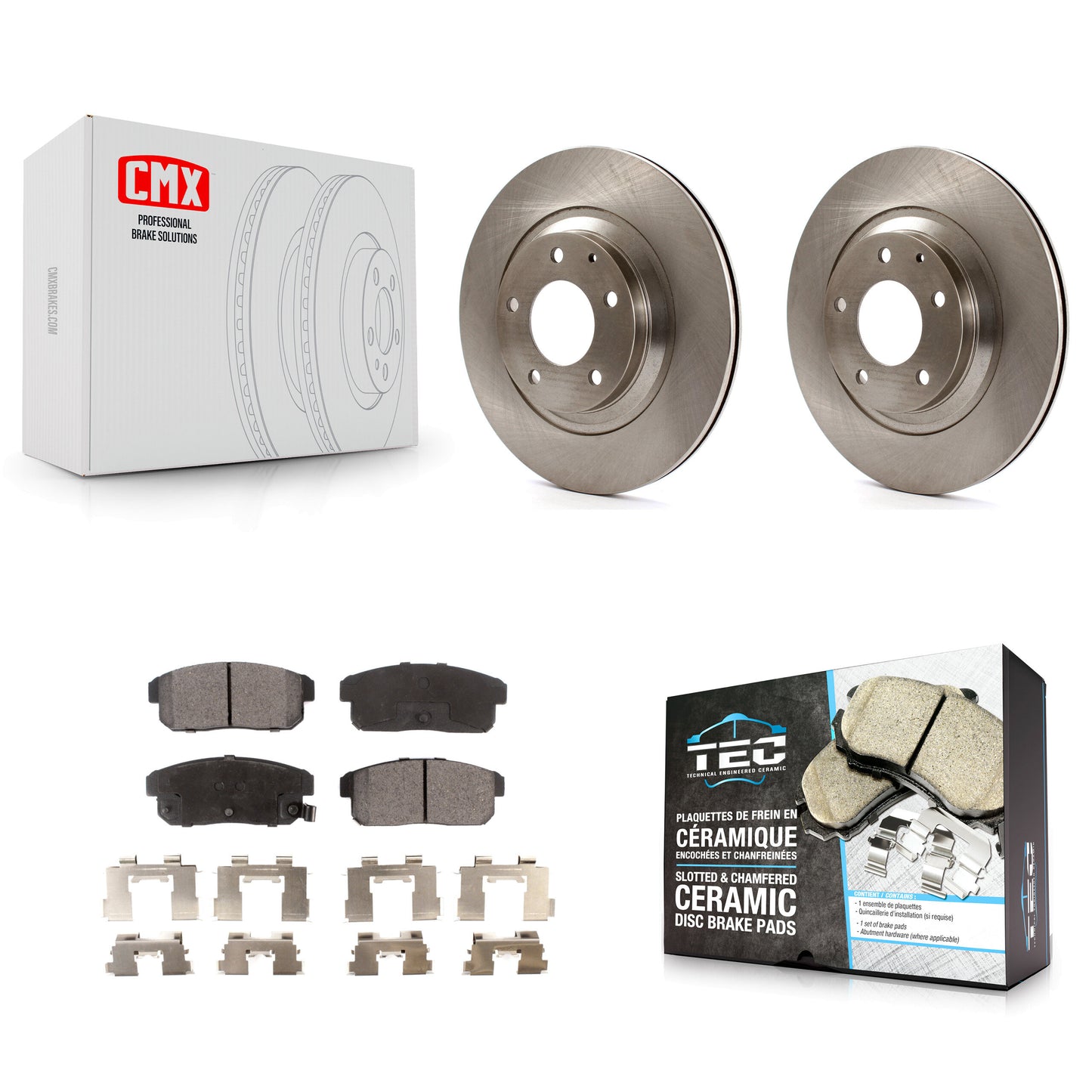 [Arrière] Kit de Disque et plaquette (céramique) de frein pour 2004-2011 Mazda RX-8 K8T-101978
