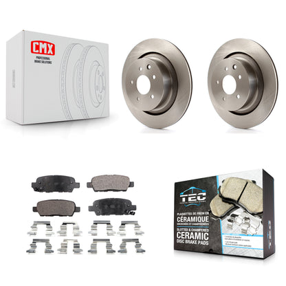[Arrière] Kit de Disque et plaquette (céramique) de frein pour INFINITI G37 G35 Q60 K8T-101984