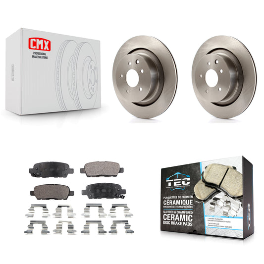 [Arrière] Kit de Disque et plaquette (céramique) de frein pour INFINITI G37 G35 Q60 K8T-101984
