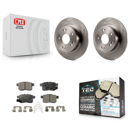 [Arrière] Kit de Disque et plaquette (céramique) de frein pour Honda Accord Acura TSX K8T-101985