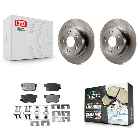 [Arrière] Kit de Disque et plaquette (céramique) de frein pour Honda Accord Acura ILX K8T-101986