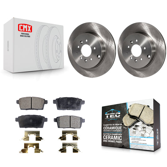 [Arrière] Kit de Disque et plaquette (céramique) de frein pour 2007-2015 Mazda CX-9 K8T-101987