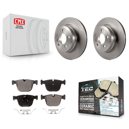 [Arrière] Kit de Disque et plaquette (céramique) de frein pour 2009 BMW X6 xDrive35i From 10 08 K8T-101992