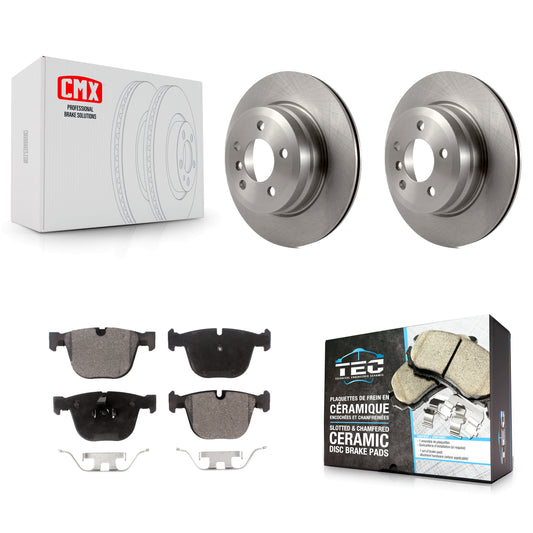 [Arrière] Kit de Disque et plaquette (céramique) de frein pour 2009 BMW X6 xDrive35i From 10 08 K8T-101992