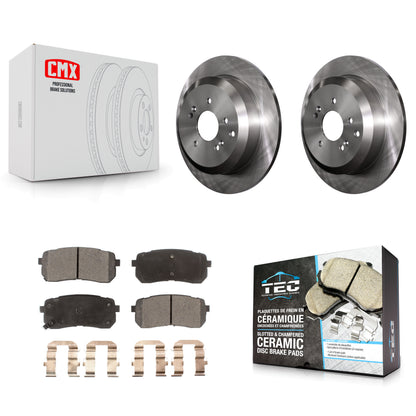 [Arrière] Kit de Disque et plaquette (céramique) de frein pour 2007-2012 Hyundai Veracruz K8T-101995