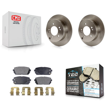 [Arrière] Kit de Disque et plaquette (céramique) de frein pour 2007-2012 Kia Rondo K8T-101996