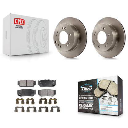 [Arrière] Kit de Disque et plaquette (céramique) de frein pour 2007-2009 Kia Sorento K8T-101997