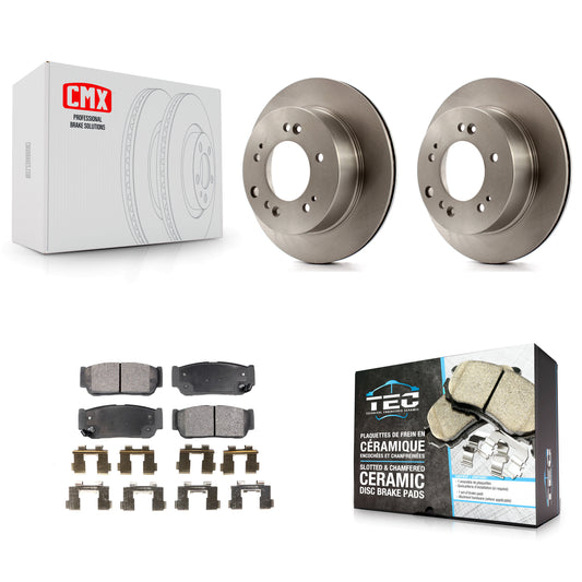 [Arrière] Kit de Disque et plaquette (céramique) de frein pour 2007-2009 Kia Sorento K8T-101997