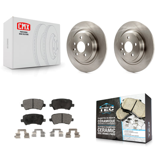 [Arrière] Kit de Disque et plaquette (céramique) de frein pour Volvo S60 XC70 S80 V60 Cross Country V70 K8T-101999