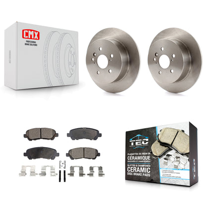 [Arrière] Kit de Disque et plaquette (céramique) de frein pour 2008-2013 Toyota Highlander K8T-102003