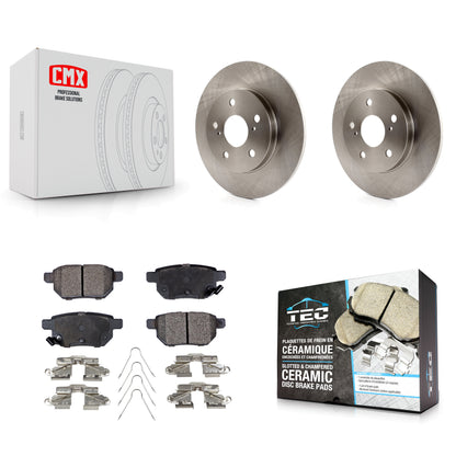 [Arrière] Kit de Disque et plaquette (céramique) de frein pour Scion xB Toyota Matrix Pontiac Vibe Corolla iM K8T-102006
