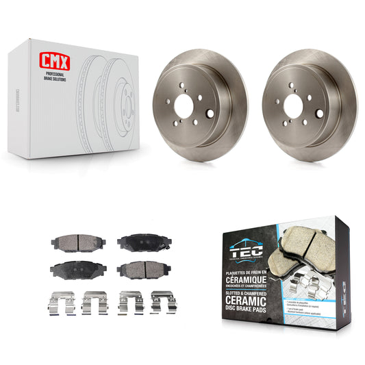 [Arrière] Kit de Disque et plaquette (céramique) de frein pour Subaru Outback Impreza Forester Legacy Scion FR-S BRZ WRX K8T-102007