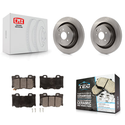 [Arrière] Kit de Disque et plaquette (céramique) de frein pour INFINITI G37 Nissan 370Z Q60 Z K8T-102011