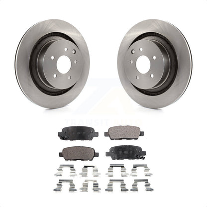 [Arrière] Kit de Disque et plaquette (céramique) de frein pour 2014 INFINITI Q60 Sport K8T-102012 par Transit Auto