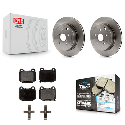 [Arrière] Kit de Disque et plaquette (céramique) de frein pour Subaru Impreza WRX STI K8T-102014