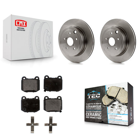 [Arrière] Kit de Disque et plaquette (céramique) de frein pour Subaru Impreza WRX STI K8T-102014