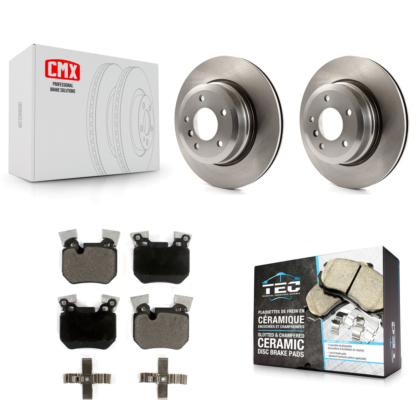 [Arrière] Kit de Disque et plaquette (céramique) de frein pour BMW 135i 135is K8T-102016