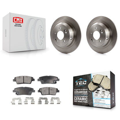 [Arrière] Kit de Disque et plaquette (céramique) de frein pour Hyundai Genesis G80 Kia K900 K8T-102022