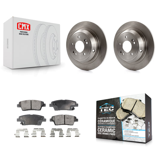 [Arrière] Kit de Disque et plaquette (céramique) de frein pour Hyundai Genesis G80 Kia K900 K8T-102022