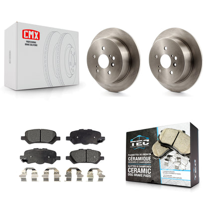 [Arrière] Kit de Disque et plaquette (céramique) de frein pour 2009-2016 Toyota Venza K8T-102024
