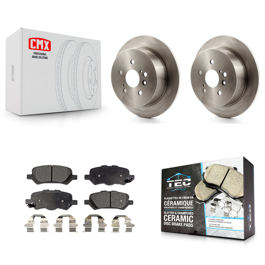 [Arrière] Kit de Disque et plaquette (céramique) de frein pour 2009-2016 Toyota Venza K8T-102024