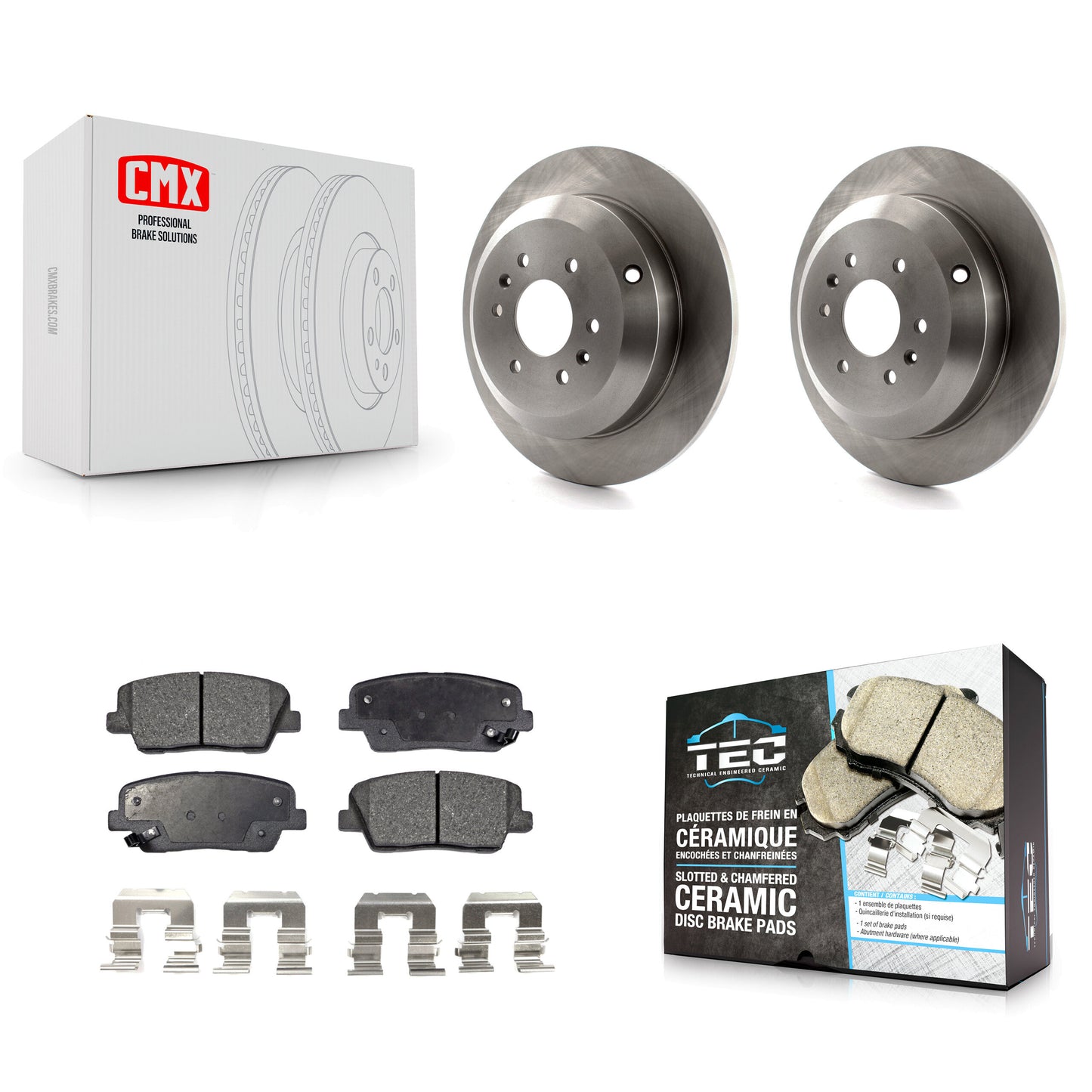 [Arrière] Kit de Disque et plaquette (céramique) de frein pour 2009-2011 Kia Borrego K8T-102026