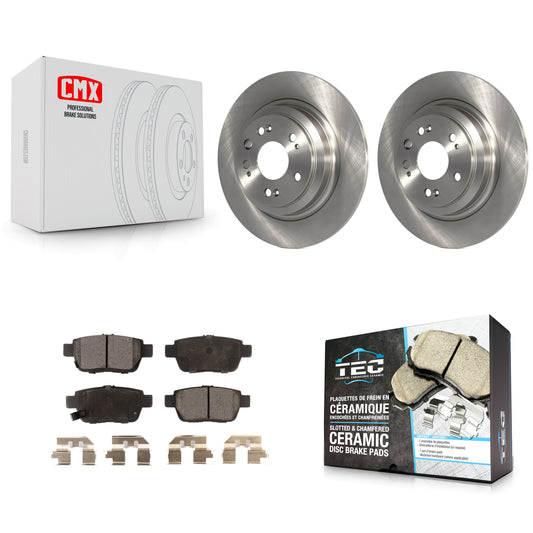 [Arrière] Kit de Disque et plaquette (céramique) de frein pour 2009-2014 Acura TL K8T-102027