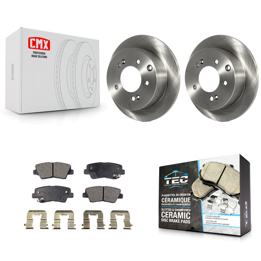 [Arrière] Kit de Disque et plaquette (céramique) de frein pour 2010-2013 Kia Soul K8T-102030