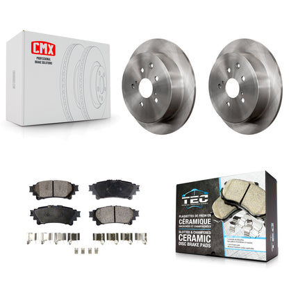 [Arrière] Kit de Disque et plaquette (céramique) de frein pour Toyota Highlander Sienna Lexus RX350 RX450h K8T-102031