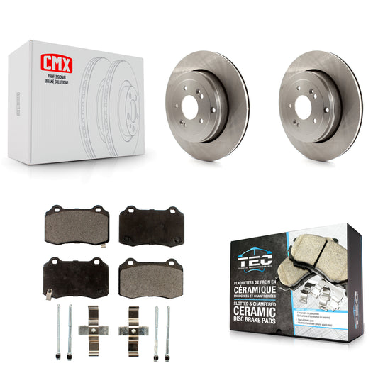 [Arrière] Kit de Disque et plaquette (céramique) de frein pour Hyundai Genesis Coupe K8T-102032
