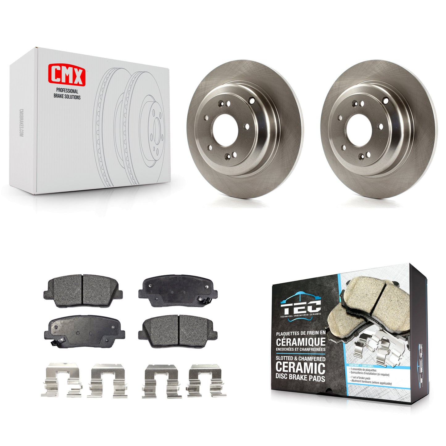 [Arrière] Kit de Disque et plaquette (céramique) de frein pour Hyundai Genesis Coupe K8T-102033