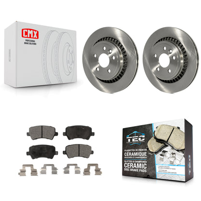 [Arrière] Kit de Disque et plaquette (céramique) de frein pour 2010-2017 Volvo XC60 K8T-102034