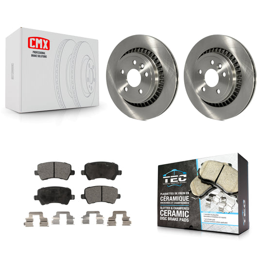 [Arrière] Kit de Disque et plaquette (céramique) de frein pour 2010-2017 Volvo XC60 K8T-102034