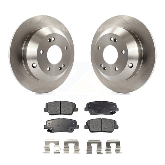 [Arrière] Kit de Disque et plaquette (céramique) de frein pour Kia Sorento Hyundai Santa Fe Sport XL K8T-102036 par Transit Auto