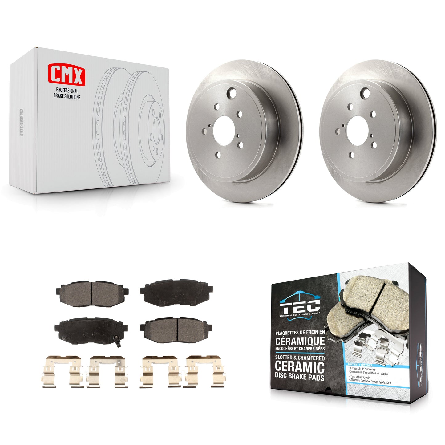 [Arrière] Kit de Disque et plaquette (céramique) de frein pour Subaru Outback Legacy Scion FR-S BRZ Toyota 86 K8T-102038