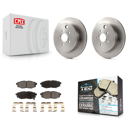 [Arrière] Kit de Disque et plaquette (céramique) de frein pour Subaru Outback Legacy Scion FR-S BRZ Toyota 86 K8T-102038