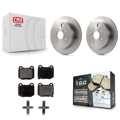 [Arrière] Kit de Disque et plaquette (céramique) de frein pour Subaru BRZ Toyota 86 K8T-102039