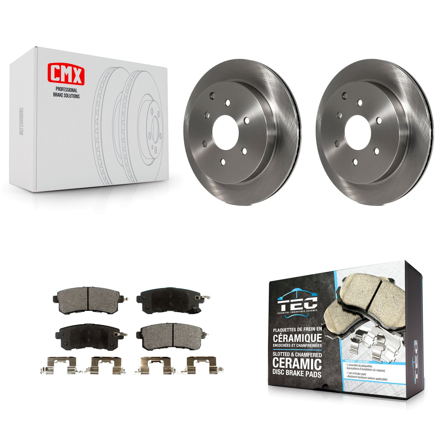 [Arrière] Kit de Disque et plaquette (céramique) de frein pour INFINITI Nissan Armada QX80 QX56 K8T-102046