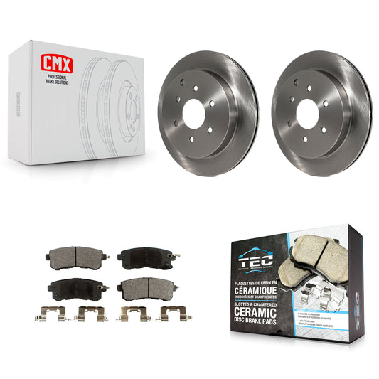[Arrière] Kit de Disque et plaquette (céramique) de frein pour INFINITI Nissan Armada QX80 QX56 K8T-102046