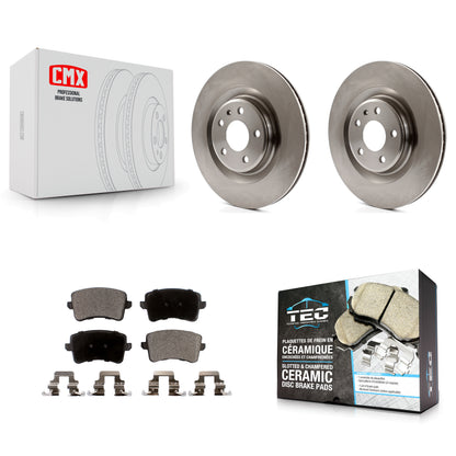 [Arrière] Kit de Disque et plaquette (céramique) de frein pour Audi Q5 A5 SQ5 Quattro S5 A4 K8T-102050