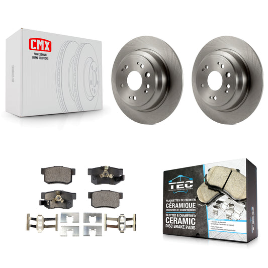 [Arrière] Kit de Disque et plaquette (céramique) de frein pour Honda Crosstour Accord K8T-102053